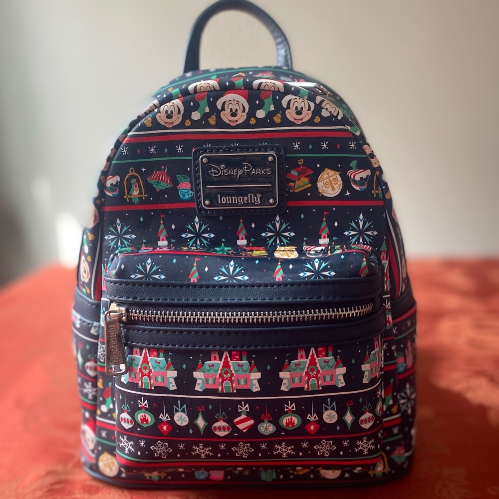Disneyland Christmas Loungefly - Used
